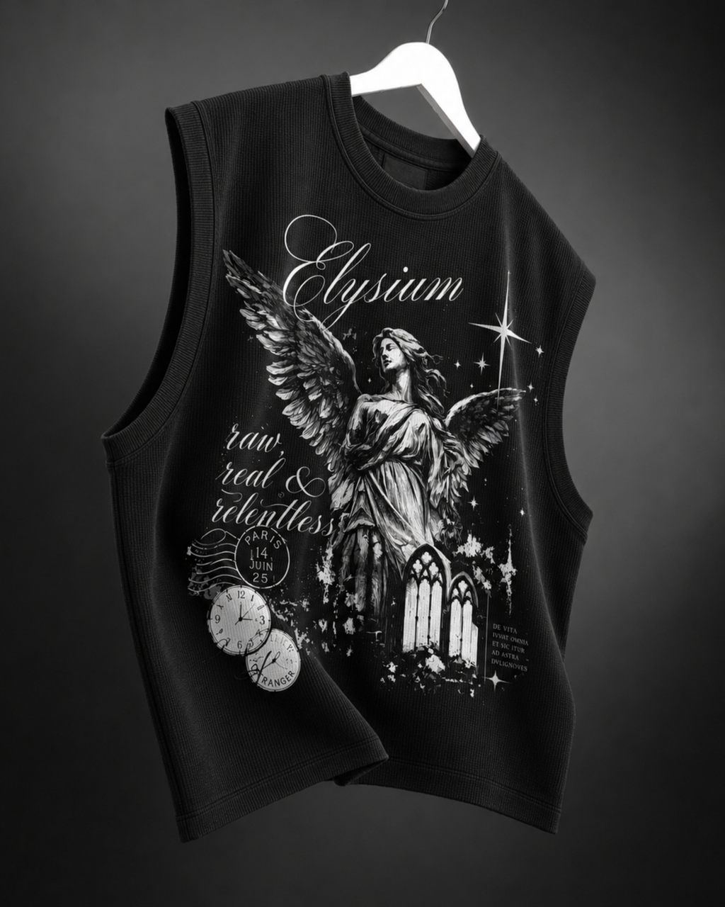 Elysium Angel Waffle Tank