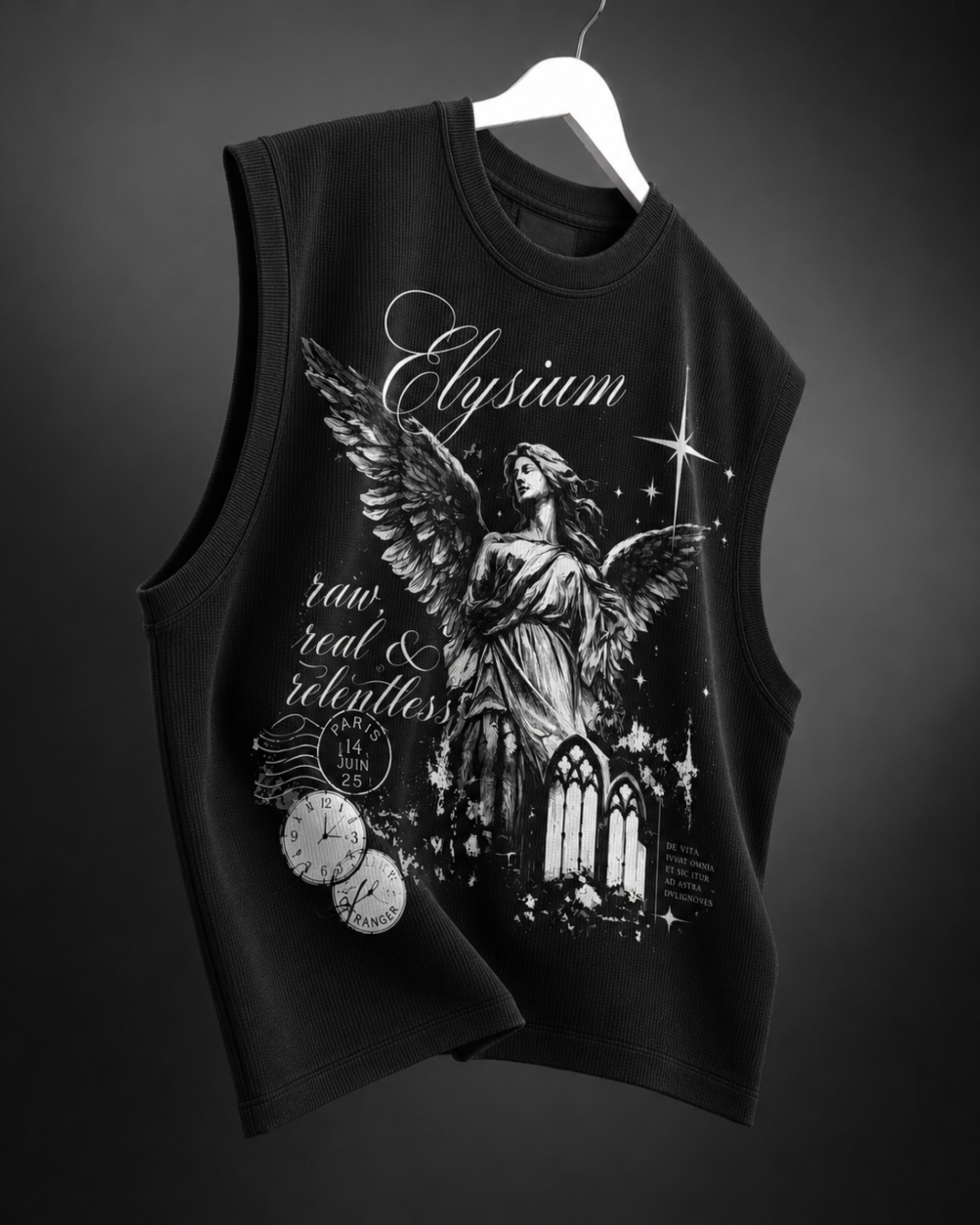 Elysium Angel Waffle Tank