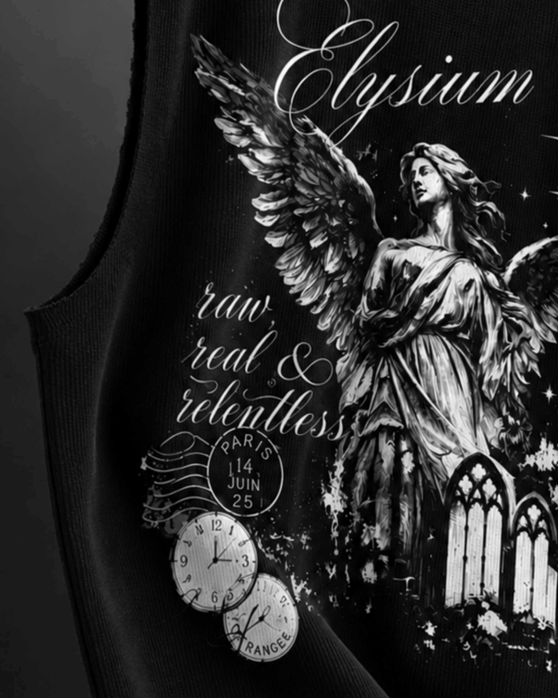 Elysium Angel Waffle Tank