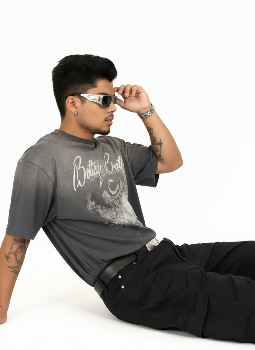 Acid Wash Bottega Tee