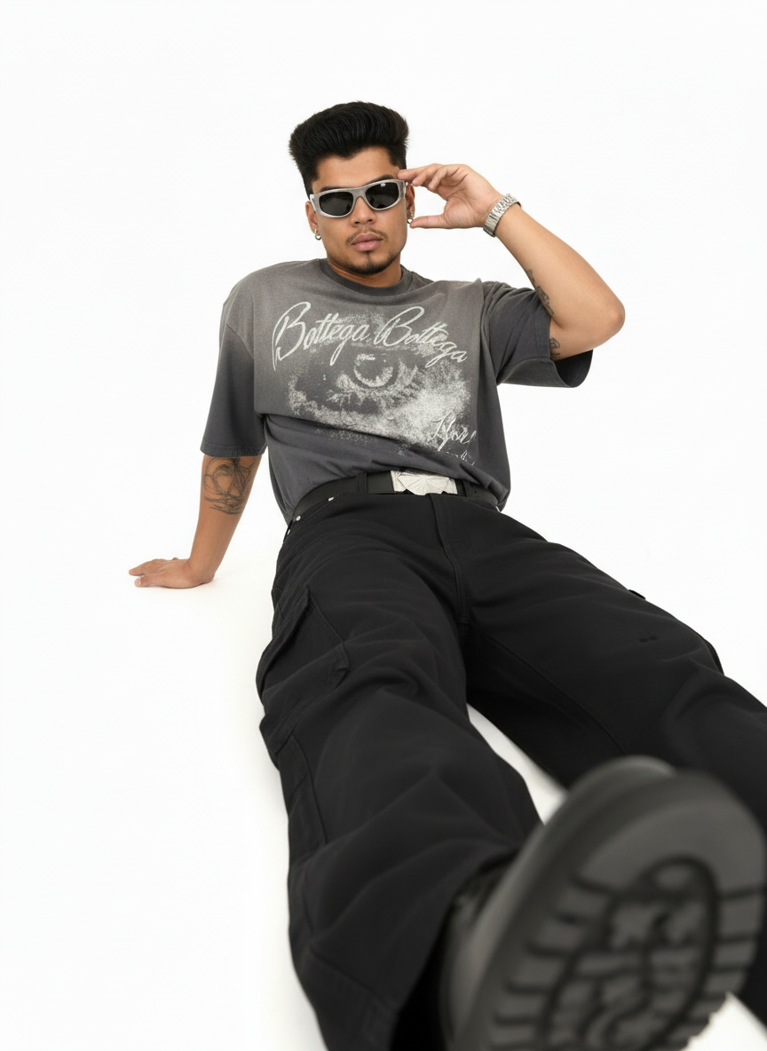 Acid Wash Bottega Tee