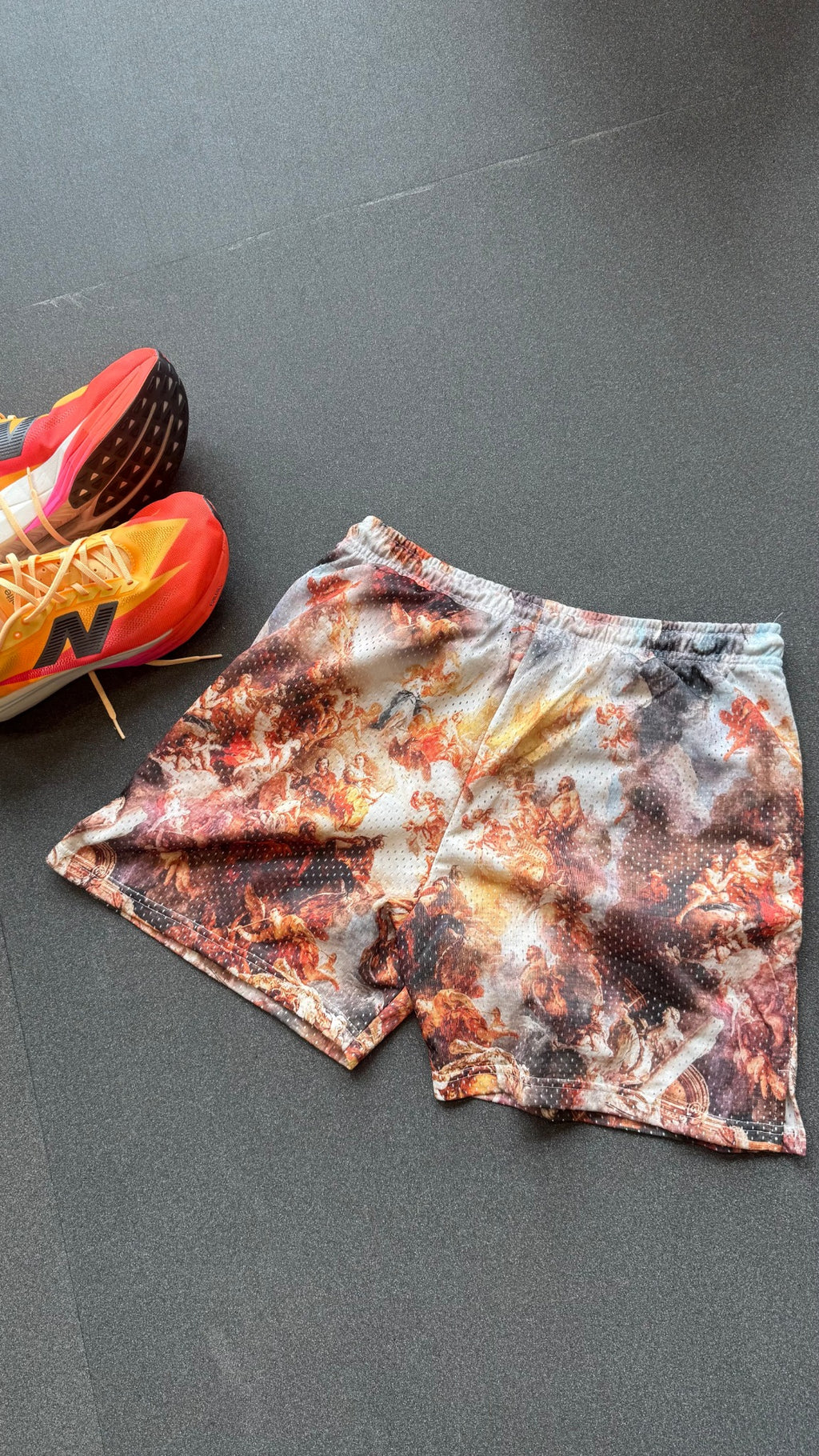 Divine Chaos Mesh Shorts