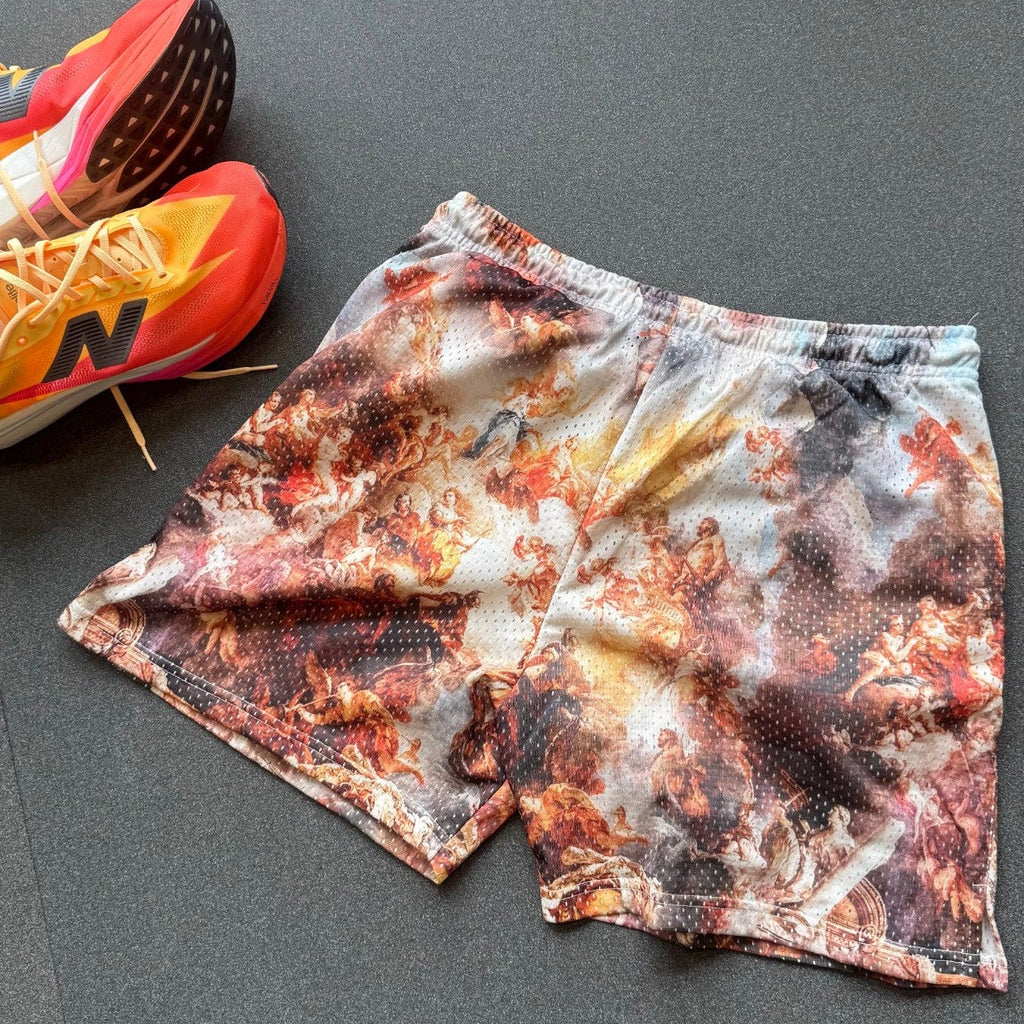 Divine Chaos Mesh Shorts