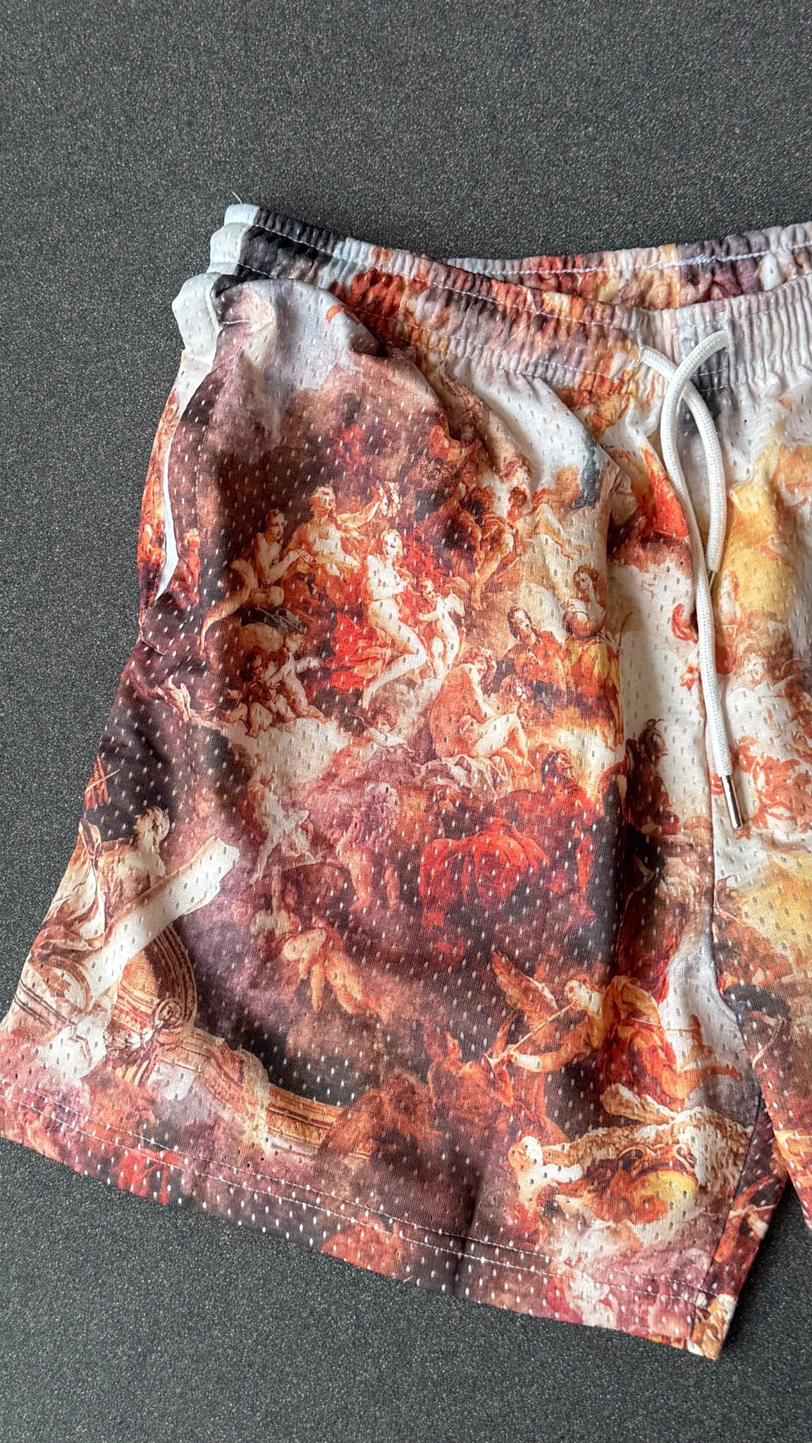 Divine Chaos Mesh Shorts