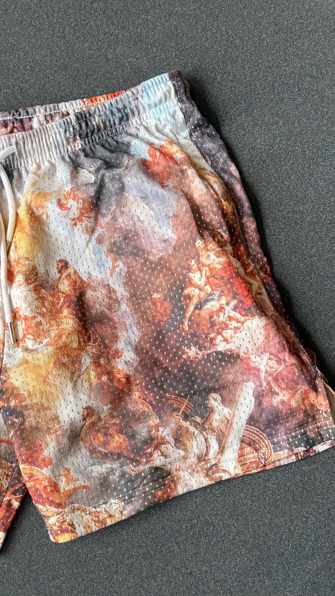 Divine Chaos Mesh Shorts
