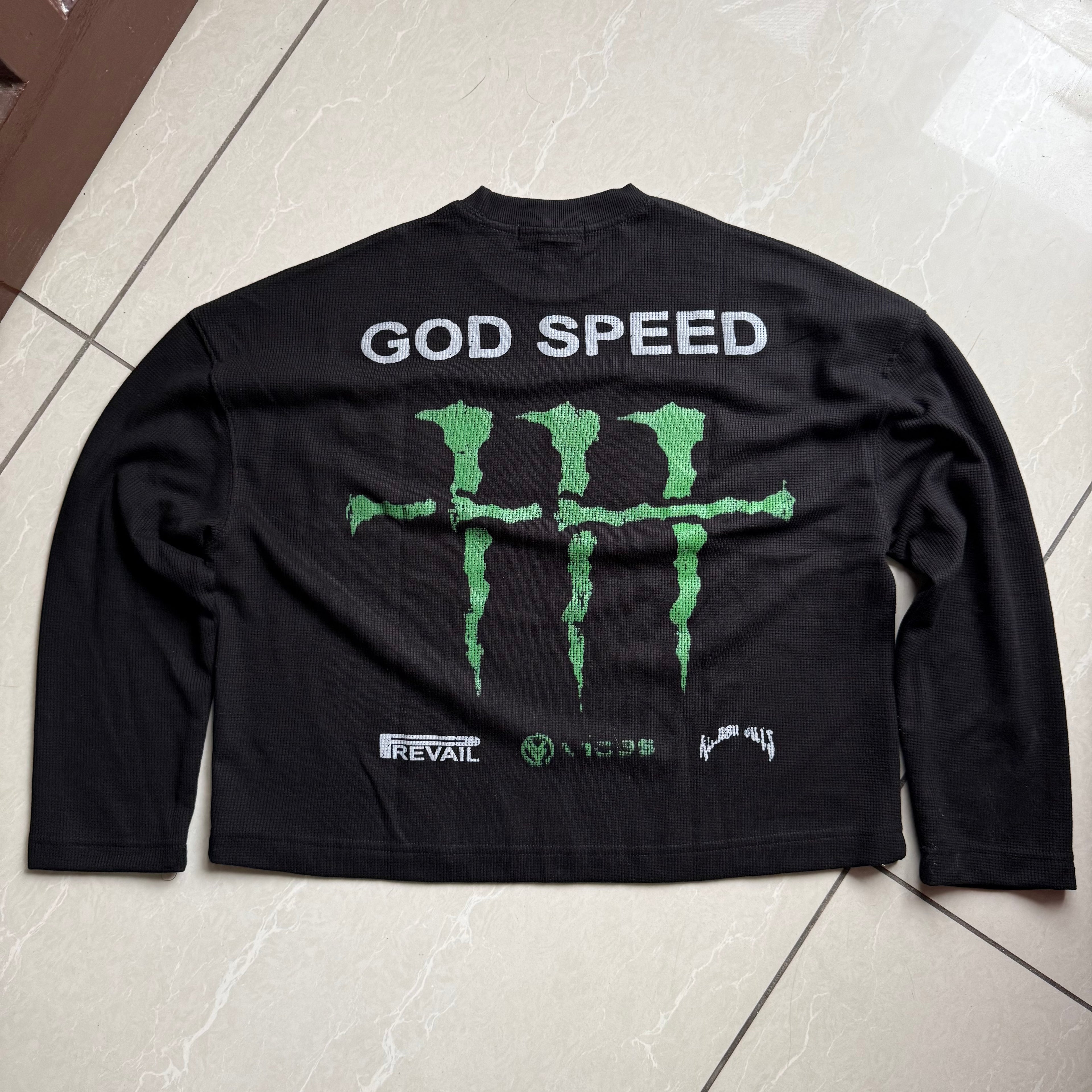 Godspeed Waffle Tee