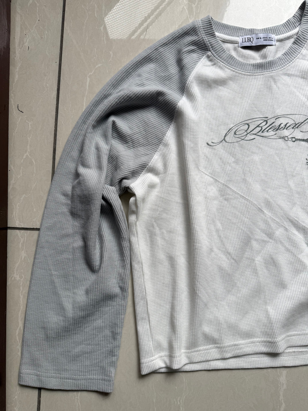 Blessed Waffle Tee