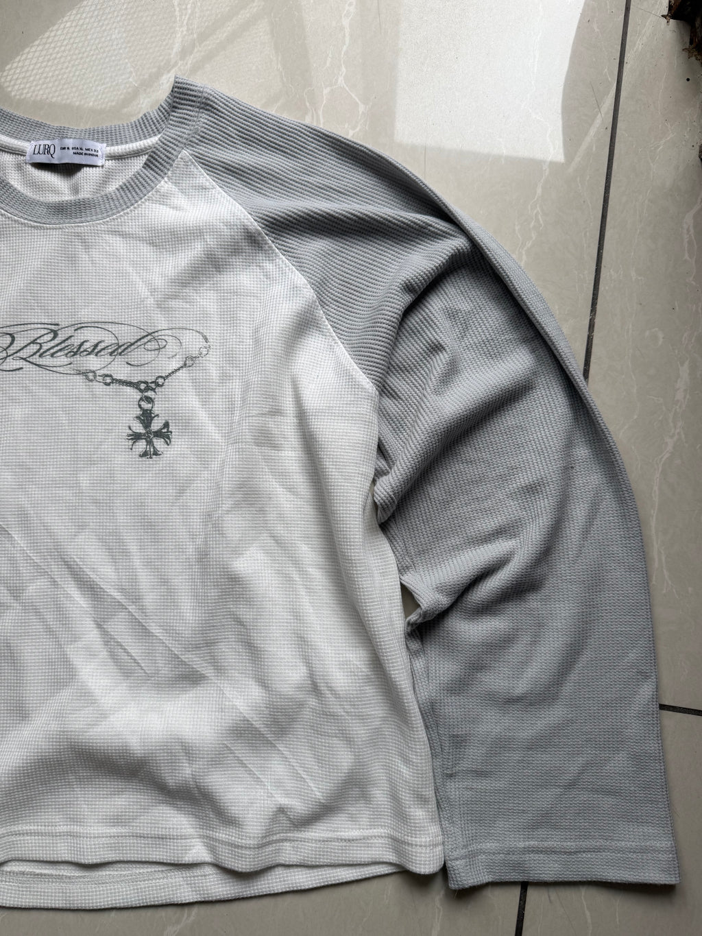 Blessed Waffle Tee