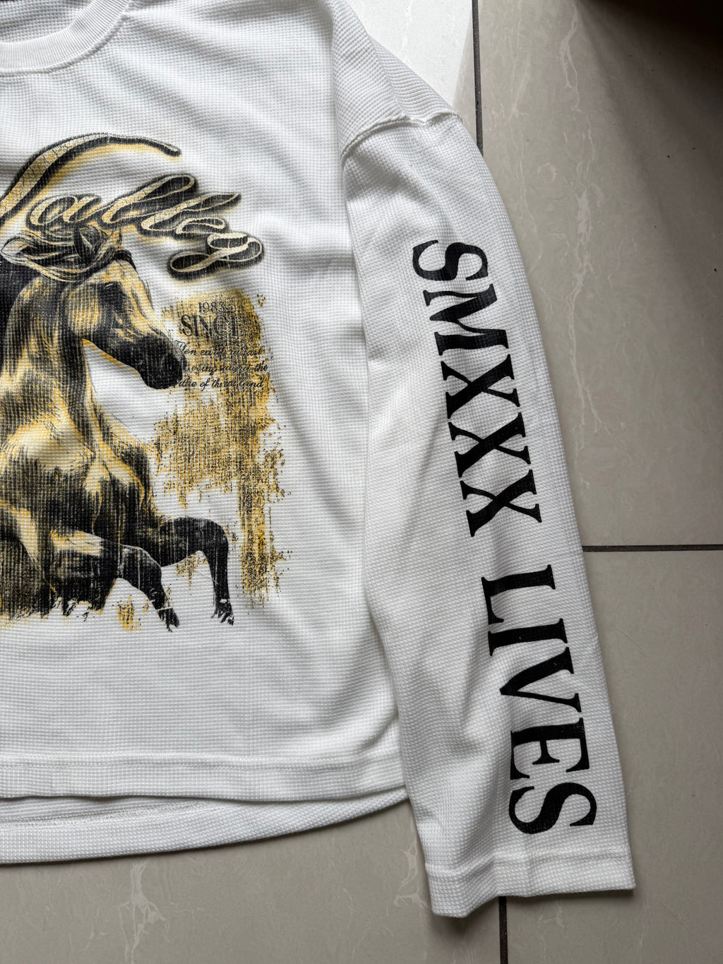 Wild Spirit Waffle Tee
