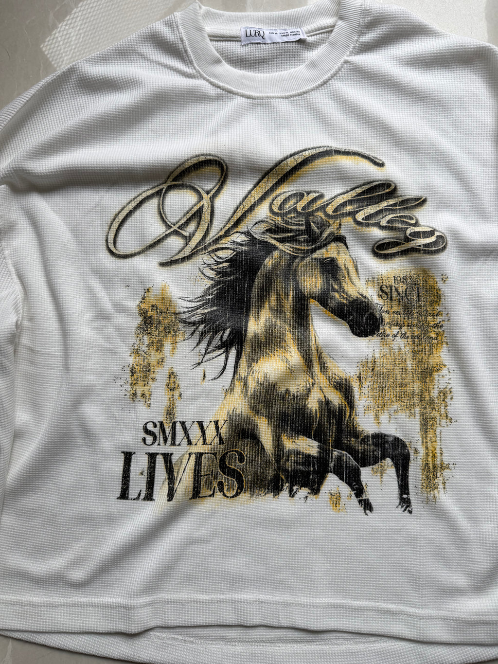 Wild Spirit Waffle Tee