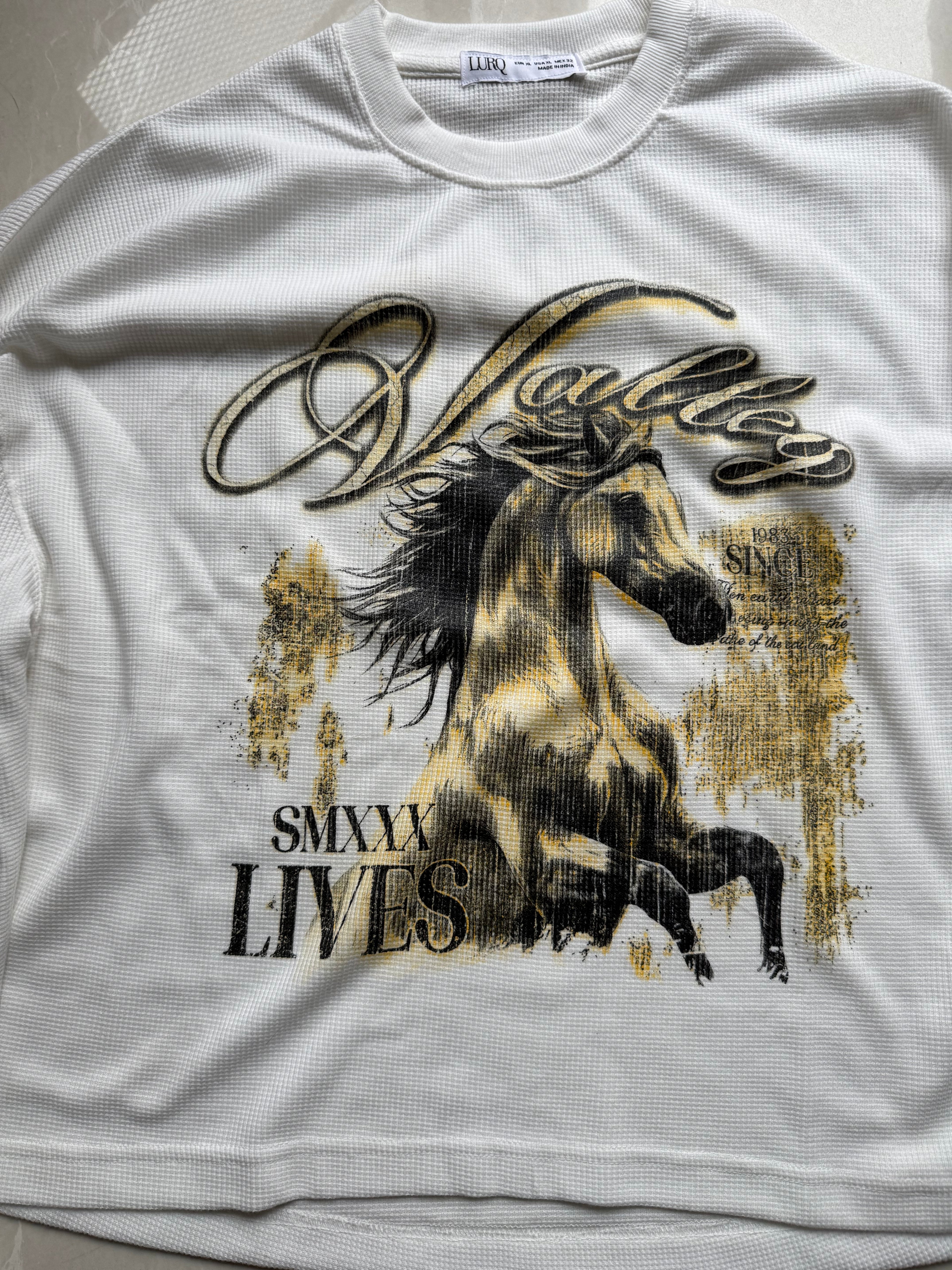 Wild Spirit Waffle Tee